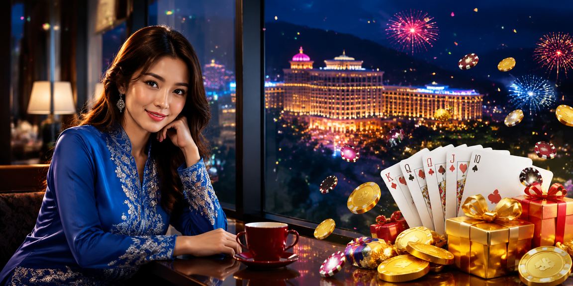 Permainan kad rummy di Genting Highlands dengan suasana hiburan tempatan